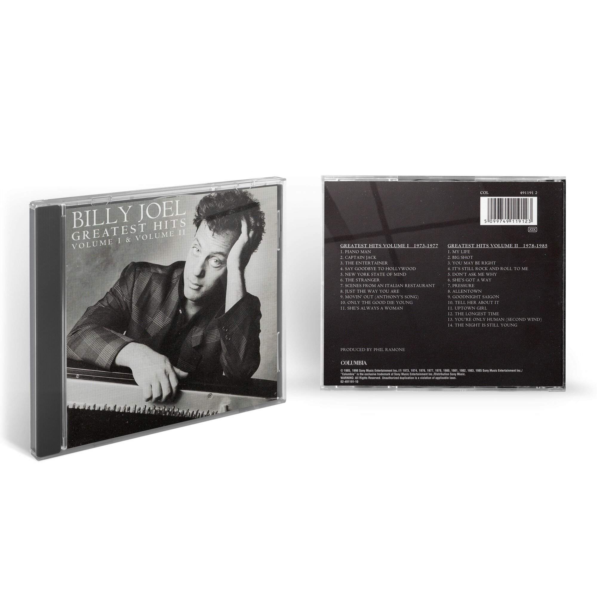 Billy Joel - Greatest Hits Volume I & II (2CD) 2011 Columbia Jewel Аудио диск