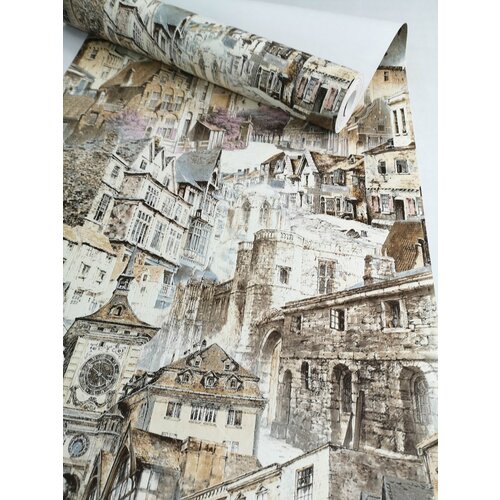 Обои виниловые 0,53 см, плотные, моющиеся, 3D эффект, на кухню, в коридор