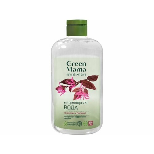 Мицеллярная вода GREEN MAMA Для бережного и эффективного очищения