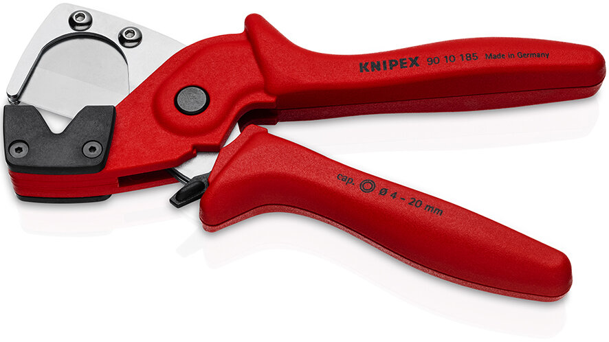 Изображение Труборез-ножницы KNIPEX для многослойных и пневматических шлангов KN-9010185