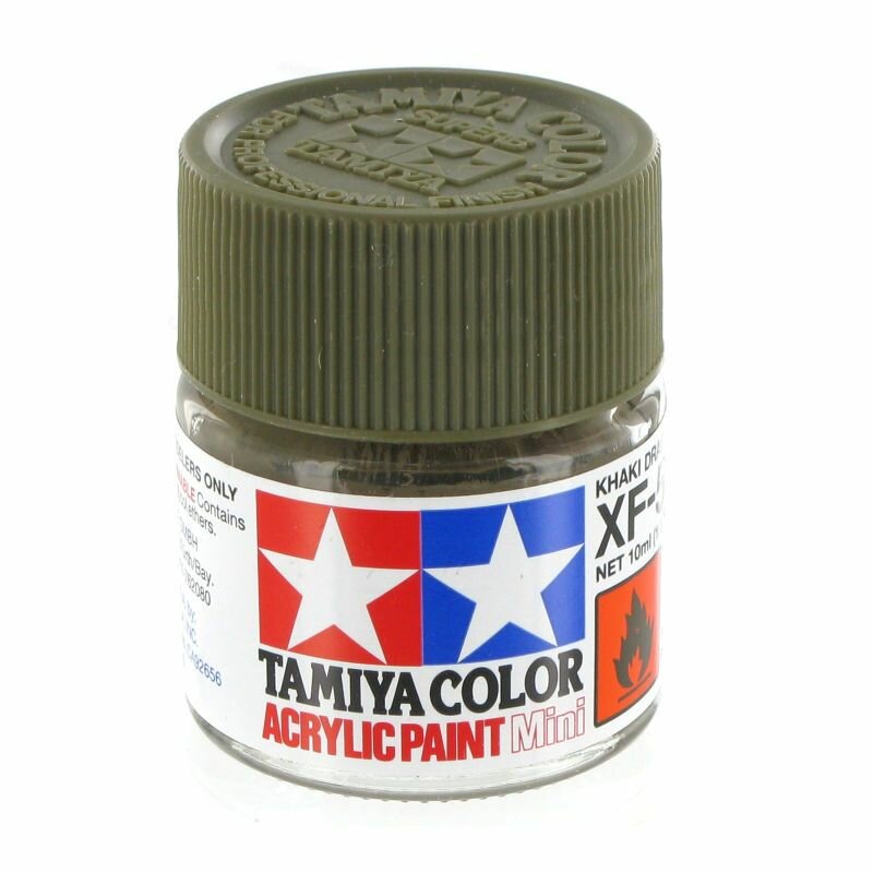 фото 81751 XF-51 Khaki Drab - краска акрил. 10 мл.