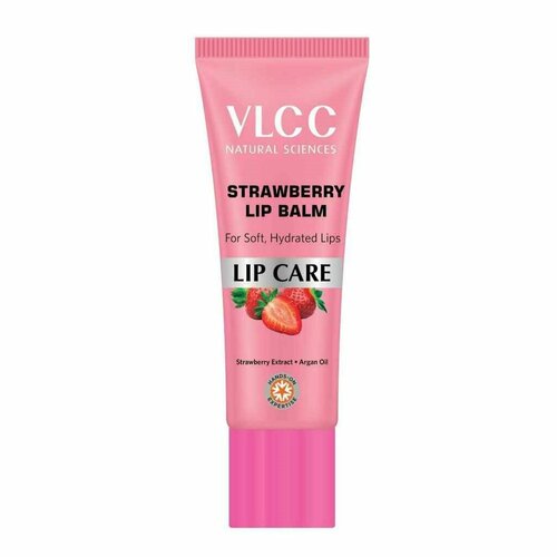 STRAWBERRY Lip Balm VLCC Увлажняющий бальзам для губ С клубничным И аргановым маслом 10 г 318₽