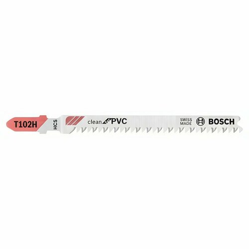 Пильные полотна Bosch по пластику T 102 H (5шт) (2608667446)