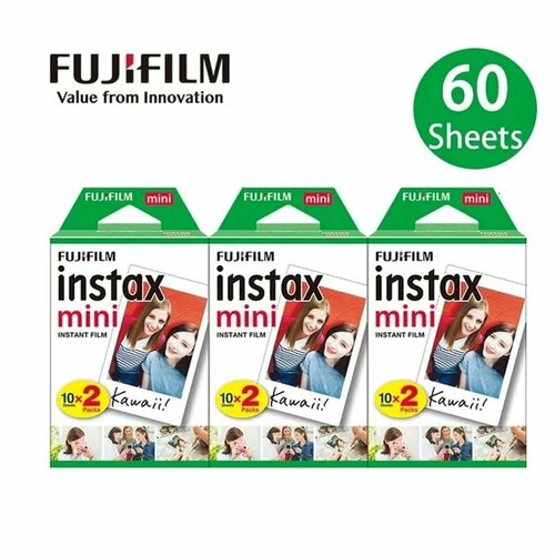 Картридж для фото и фотоаппарата Fujifilm Instax Mini 60 шт 9002₽