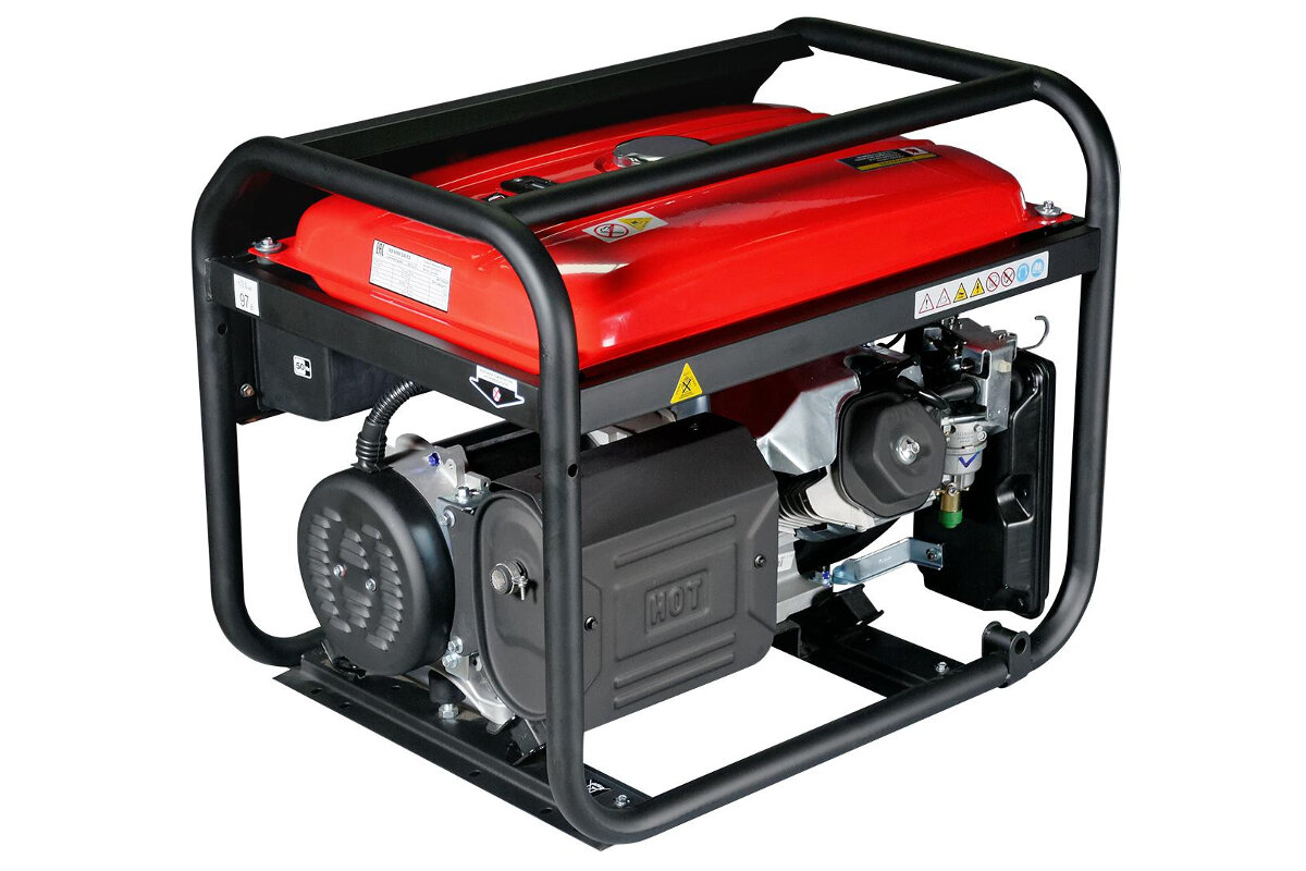 FUBAG Бензиновый генератор с электростартером и коннектором автоматики BS 7500 A ES DUPLEX - фото №9