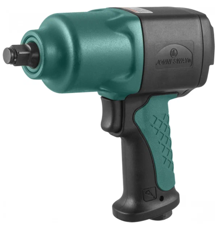 фото Гайковерт пневматический ударный композитный 1/2"DR 9500 об/мин, 1356 Нм Jonnesway