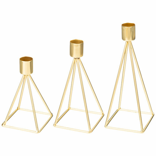 Набор подсвечников из 3-х шт 8х8х1316520 см KSG-120-203 1858₽