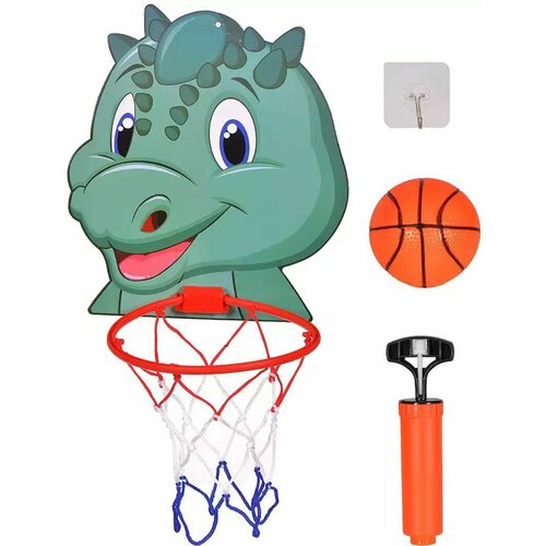 Детская игра баскетбол Динозаврик