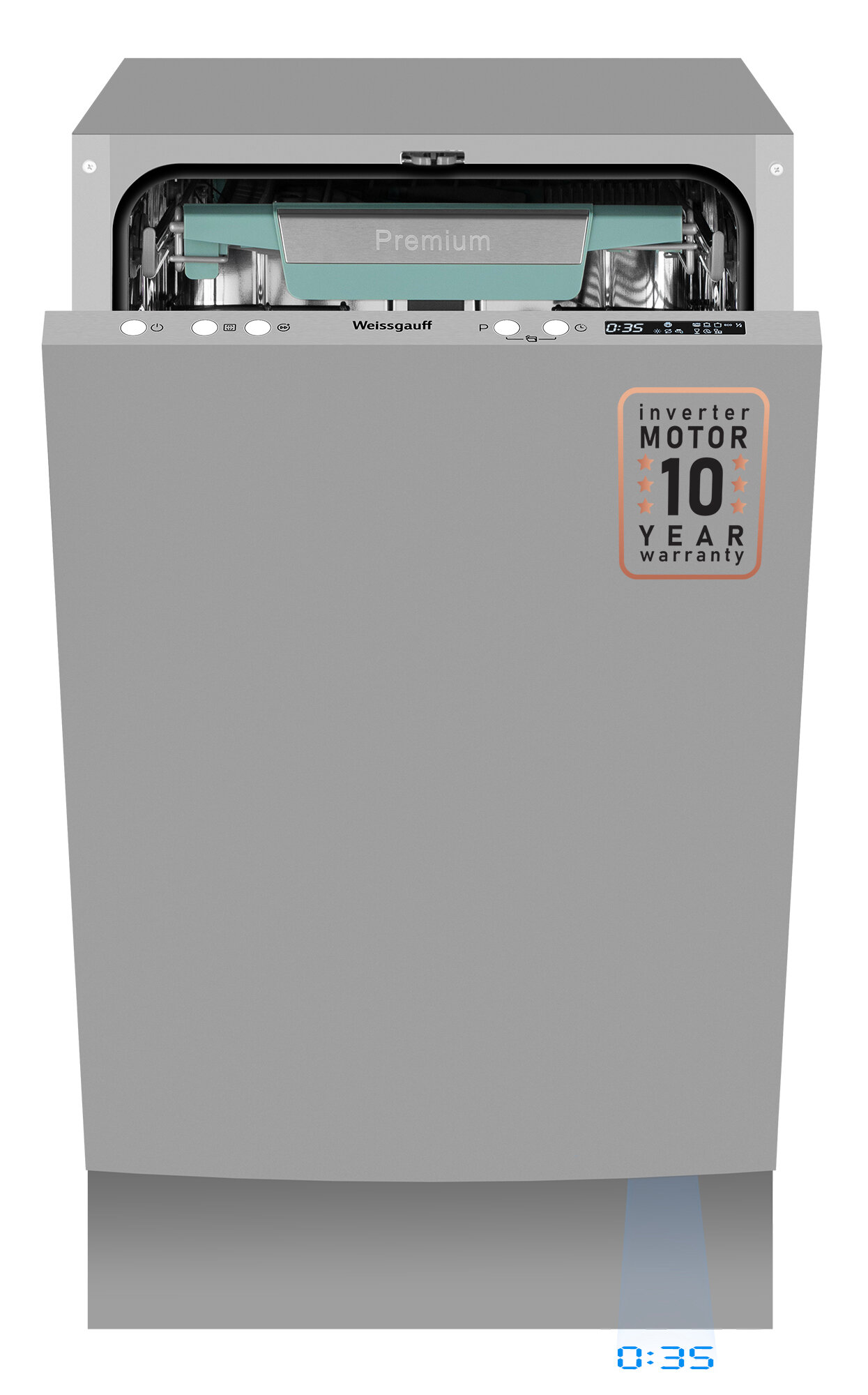 Weissgauff BDW 4575 D Inverter AutoOpen Timer Floor
