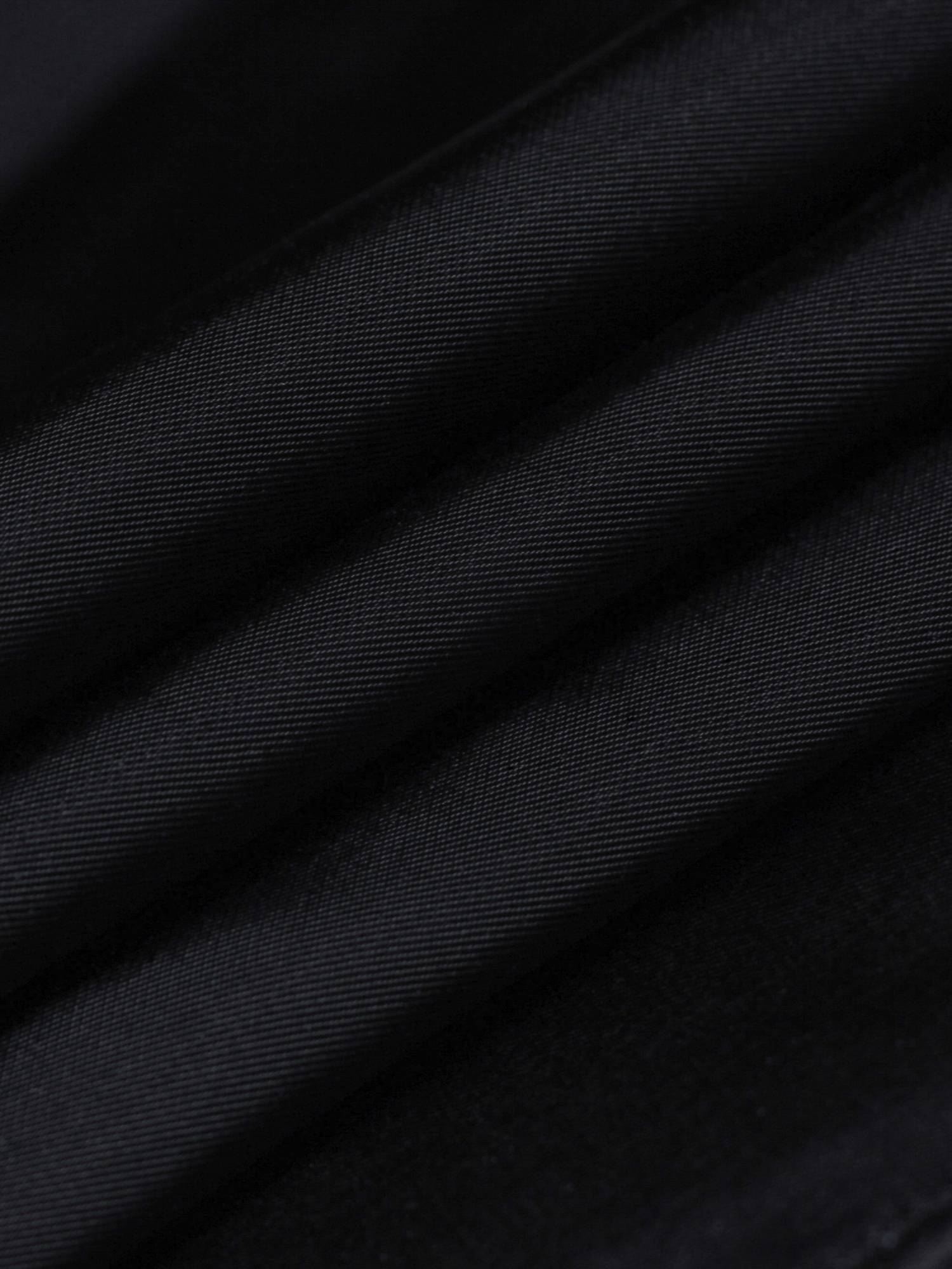 Ткань подкладочная саржа черная премиум MDC FABRICS V007/bk. Вискоза 100%. Отрез 1.5 метра