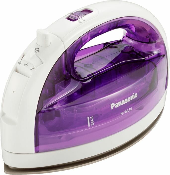 Беспроводной утюг Panasonic NI-WL30VTW фиолетовый/белый