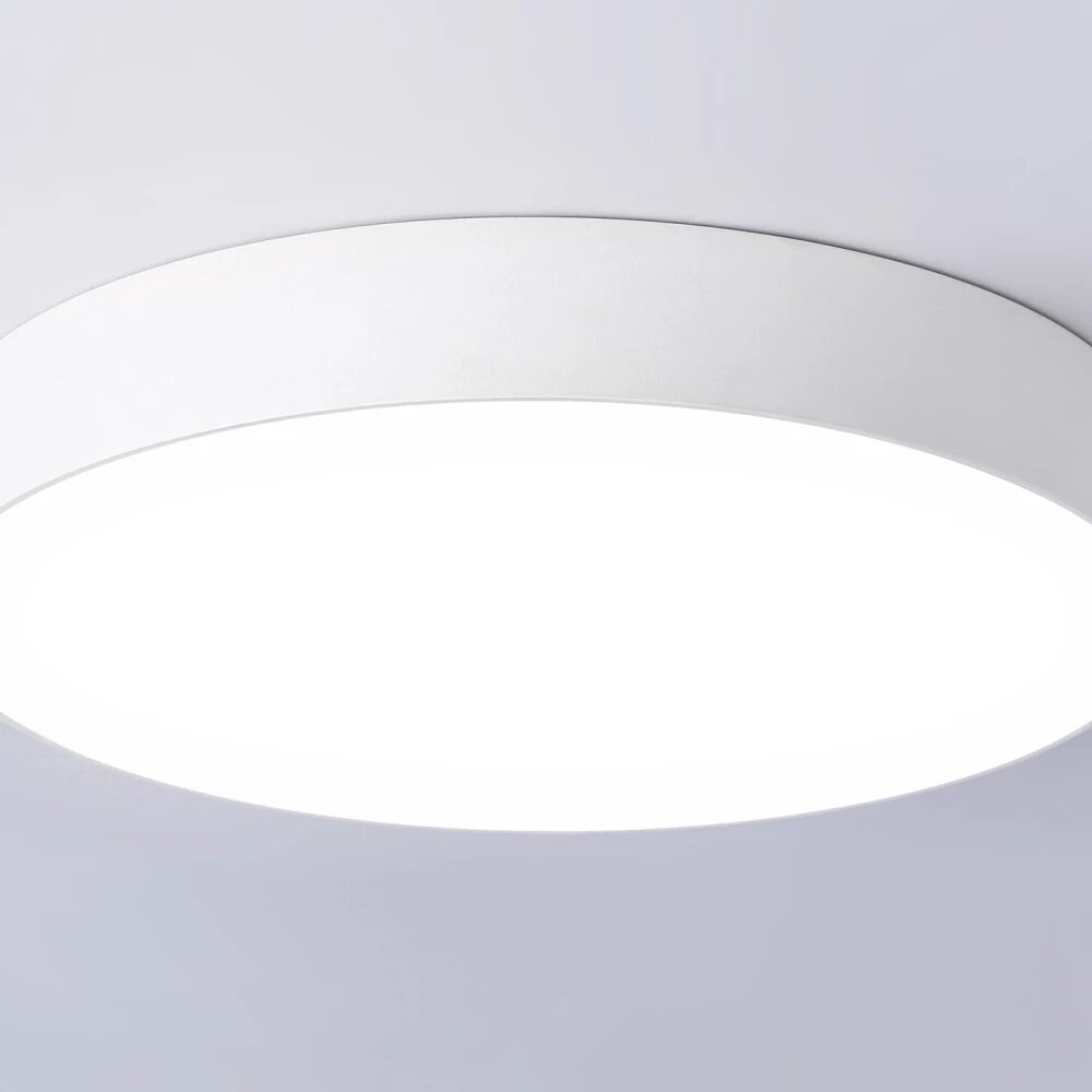 Потолочный светодиодный светильник FV5528 WH белый LED 45W 4200K D400*58 (Без ПДУ)