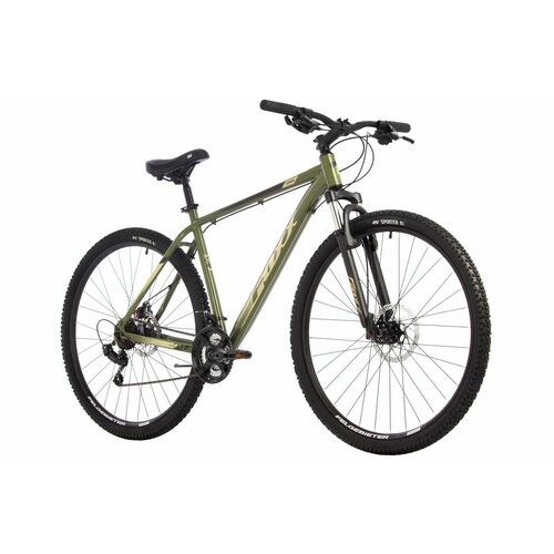 Велосипед FOXX 29 CAIMAN зеленый, сталь, размер 22