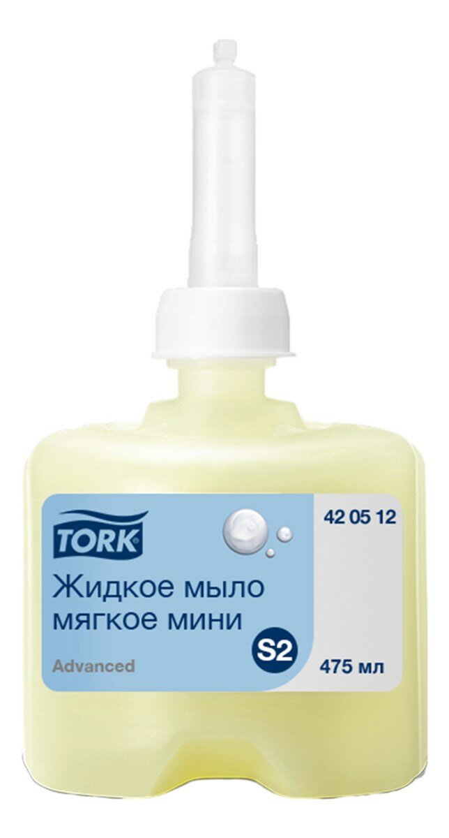 Tork жидкое мыло мягкое, система S2, 475 мл. 420512