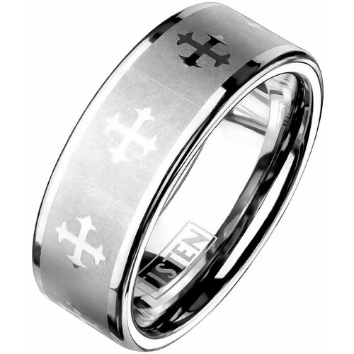 Кольцо DG Jewelry цепочка с кельтским крестом и символами вегвизир и триглав