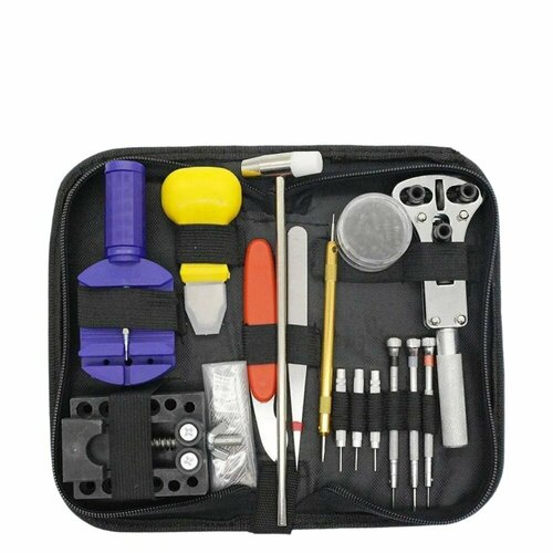 Комплект инструментов для ремонта часов 140 предметов 1299₽