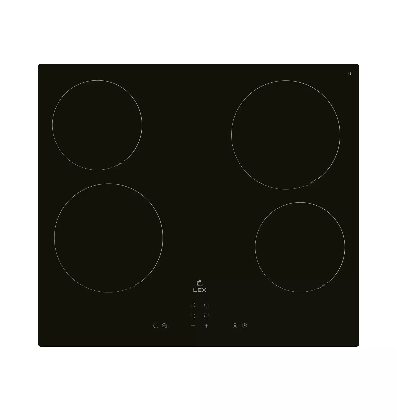 фото Варочная панель LEX EVH 640B BL