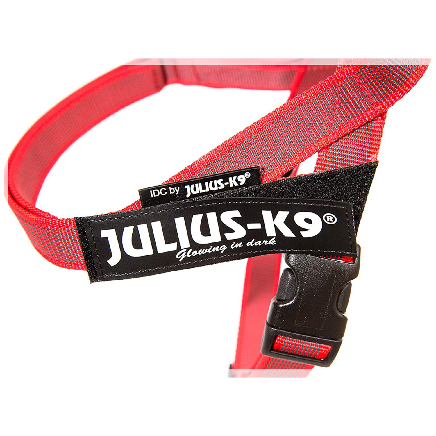 JULIUS-K9 шлейка для собак Ремни Color & Gray IDC 2 (28-40 кг) (67-97 см., Синий) - фото №13