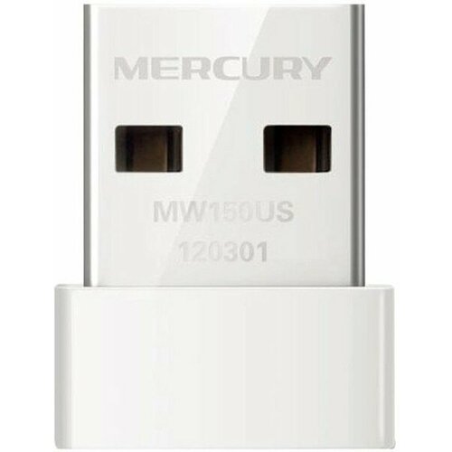Mercusys MW150US N150 Nano Wi-Fi USB-адаптер wi fi адаптер mercusys mw150us