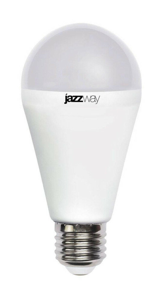 Лампа светодиодная Jazzway E27 15W 4000K матовая 5019638