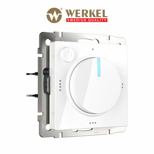 фото Терморегулятор werkel w1151101 / wl01-40-01, термопласт, белый