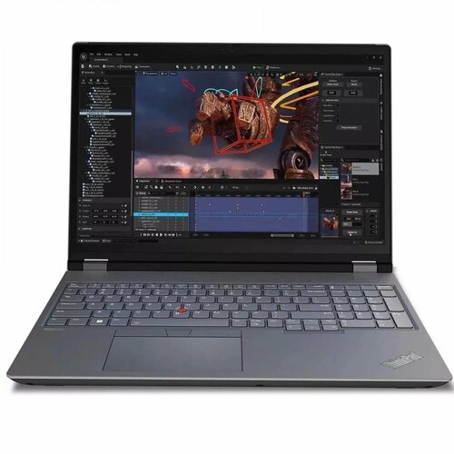 Ноутбук Lenovo ThinkPad P16 G2 21FBA06GCD 16 IPS Intel Core I7 13700HX 21ГГц 16-Ядерный 16ГБ DDR5 1ТБ SSD NVIDIA RTX A1000 - 6 ГБ Windows 11 Professional 28990000₽