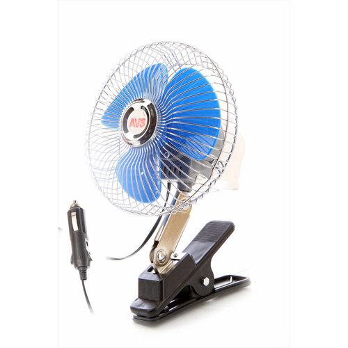 43466 Вентилятор автомобильный AVS Comfort 8043 12В 6 корпус металл переключатель цвет серебри 147400₽