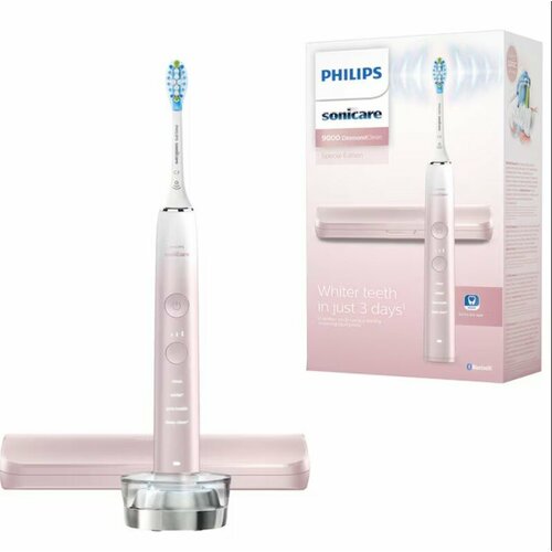 Электрическая зубная щетка Philips Sonicare DiamondClean 9000 HX991184 розовая 2399000₽