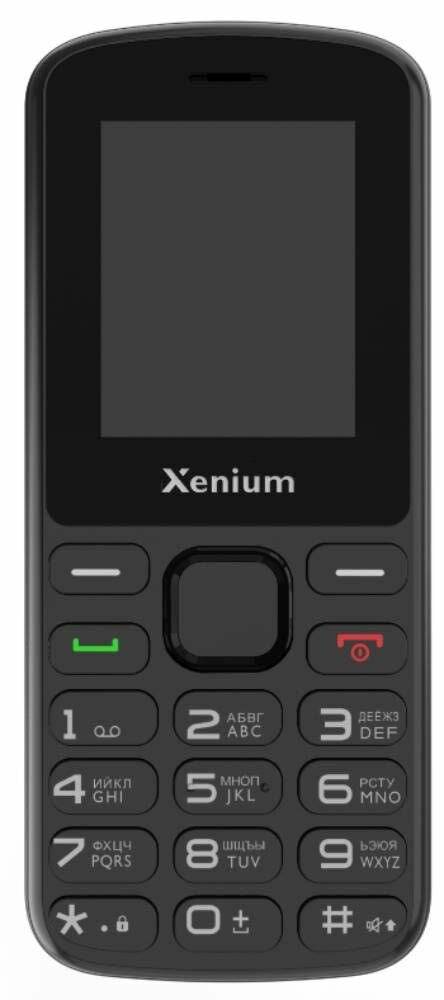 Мобильный телефон XENIUM x170 black — фото 1