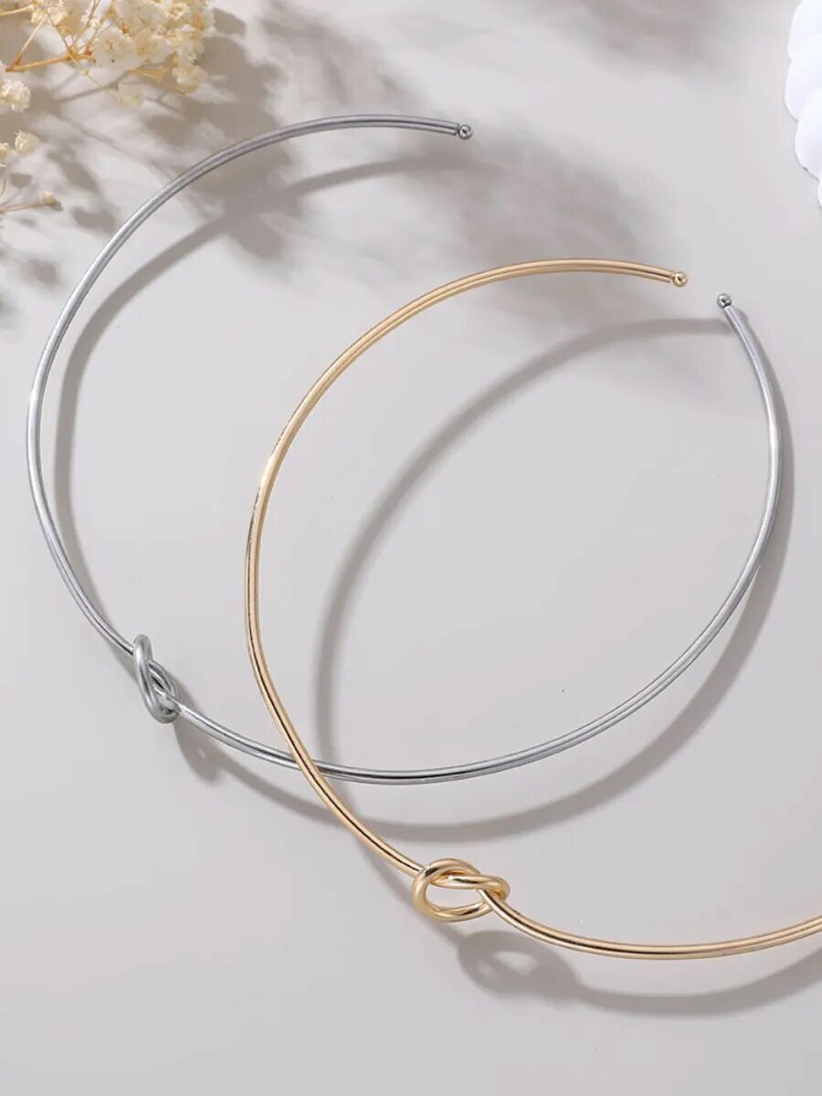 Чокер, золотистый — фото 1