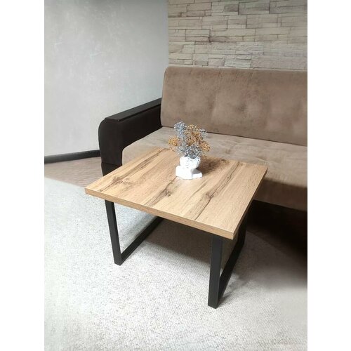 Журнальный стол лофт 60х70 см