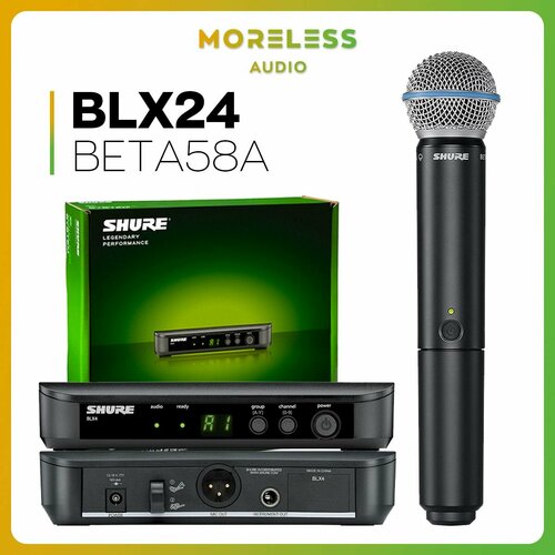 Shure Микрофон для живого вокала BLX24BETA58A 13500₽