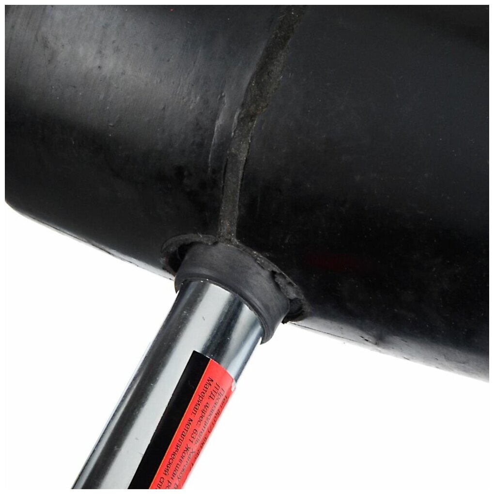 Киянка 680 грамм Рокот резиновая, круглая, обрезиненная стальная ручка — фото 1