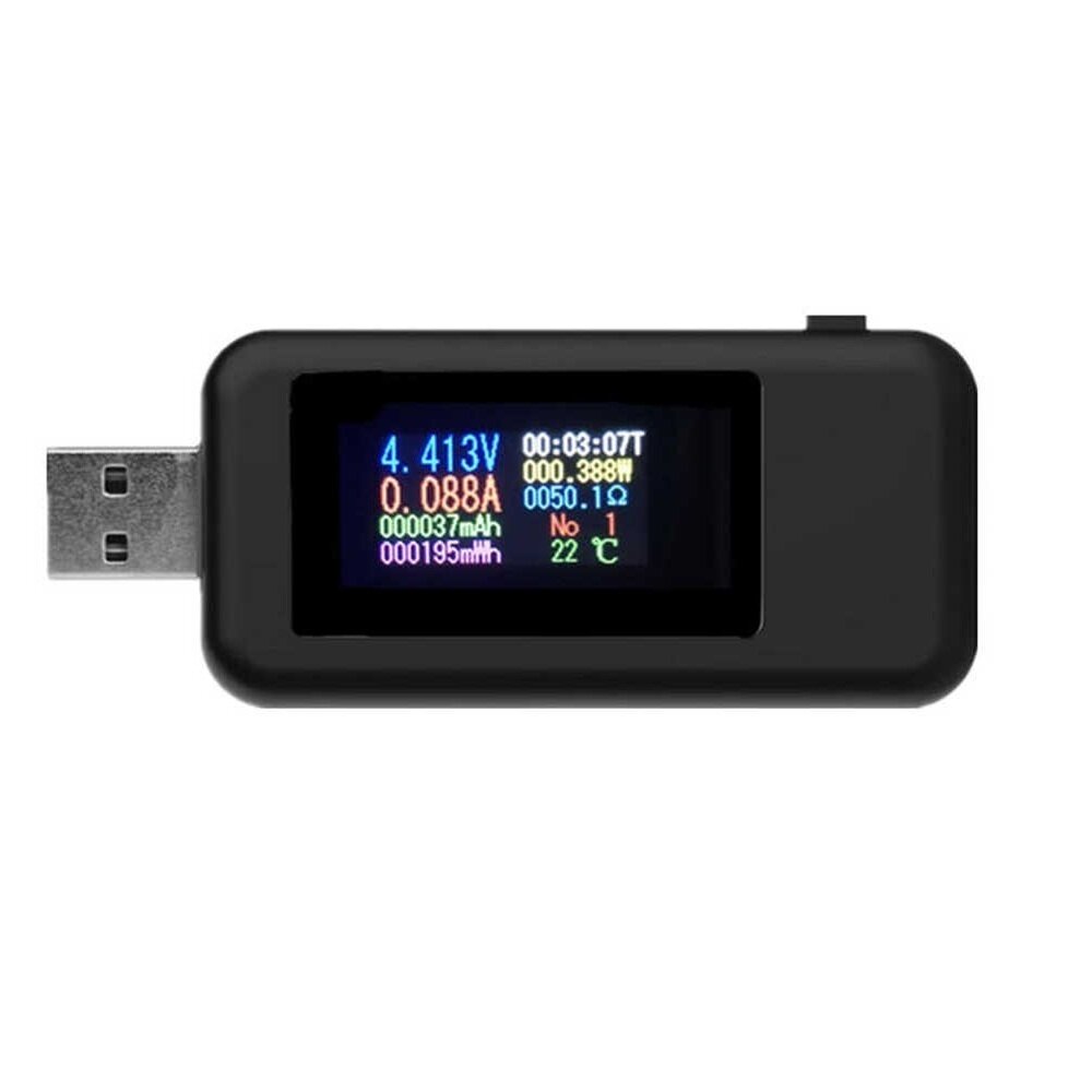 USB вольтметр амперметр Keweisi KWS-MX18 (0-5A,4-30V)