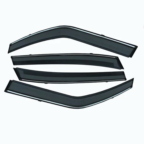 Козырек для окна для Honda Avancier UR-V 2017 2018 козырек для автомобильного стекла защита от солнца дождя ветровые дефлекторы аксессуары 4 шт Черный 5616₽