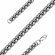Цепь Diamant online, серебро, 925 проба, чернение
