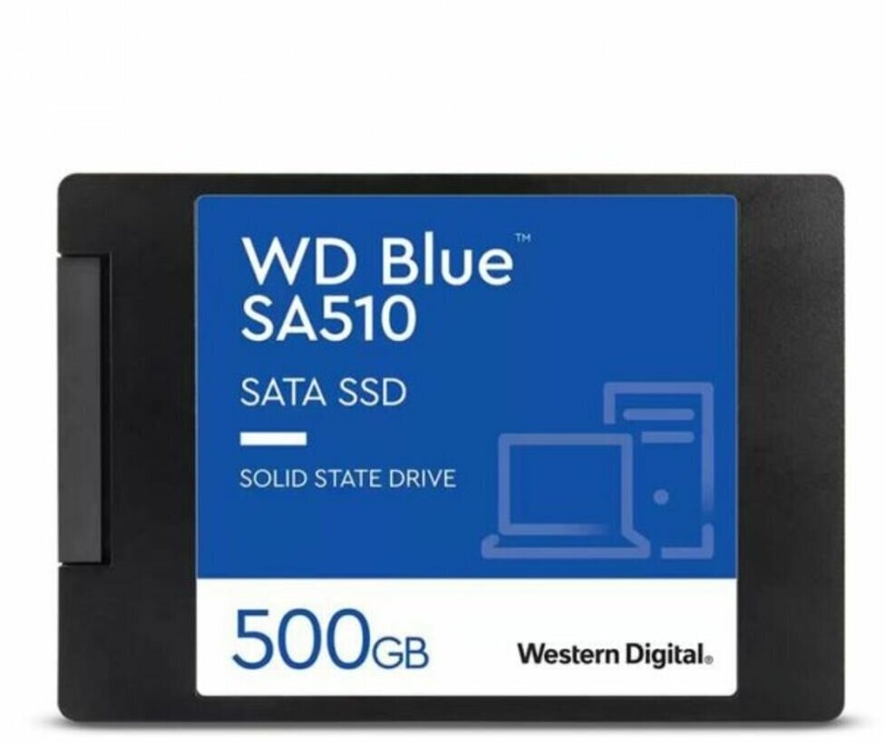 Внутренний SSD-накопитель 500Gb Western Digital Blue WDS500G3B0A SATA3 2.5"