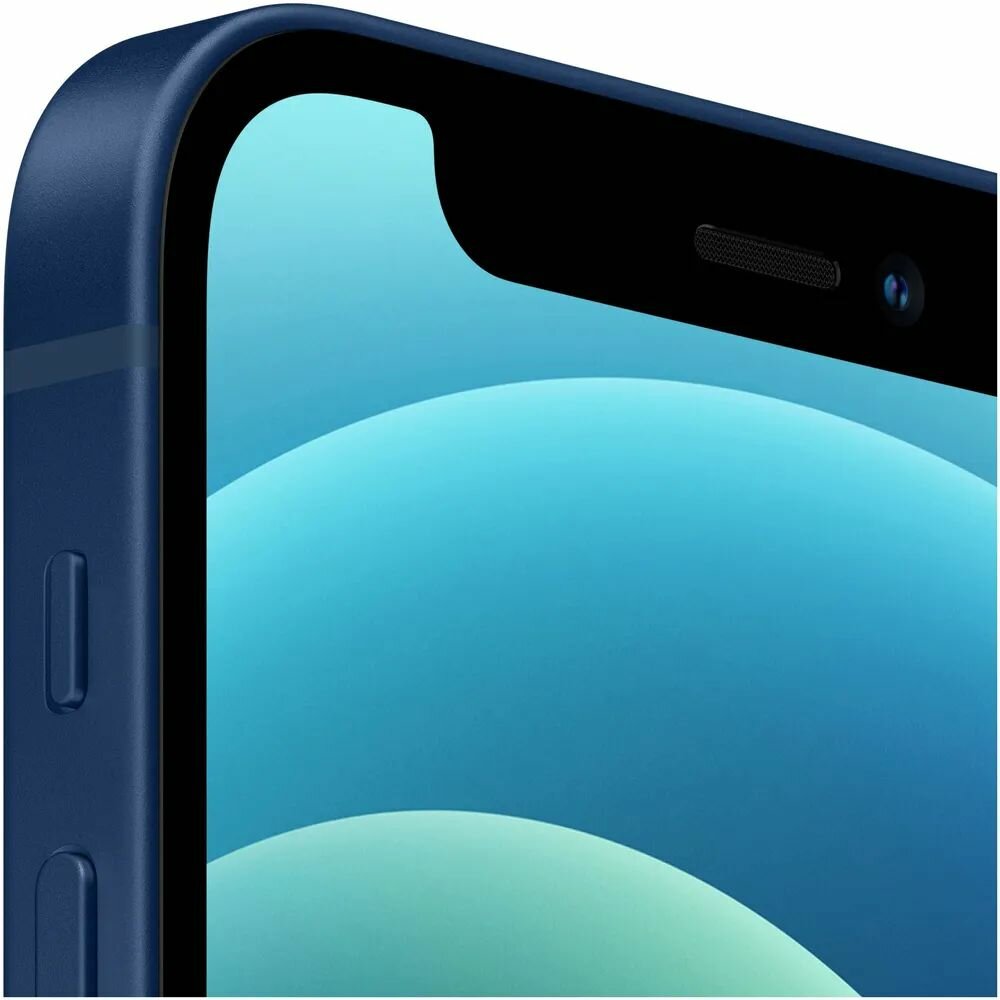 Смартфон Apple iPhone 12 mini，синий，4 ГБ/128 ГБ，5.4 дюйма，NFC，A14 Bionic — фото 1