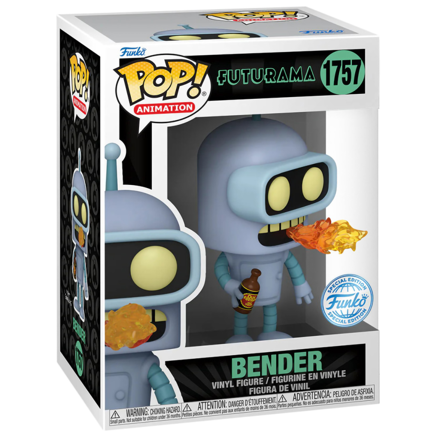 Фигурка Funko POP! Animation Futurama S4 Bender Specialty Series Exclusive (1757)