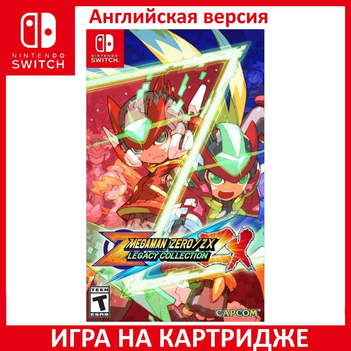 Mega Man Zero/Zx Legacy Collection [Nintendo Switch, английская