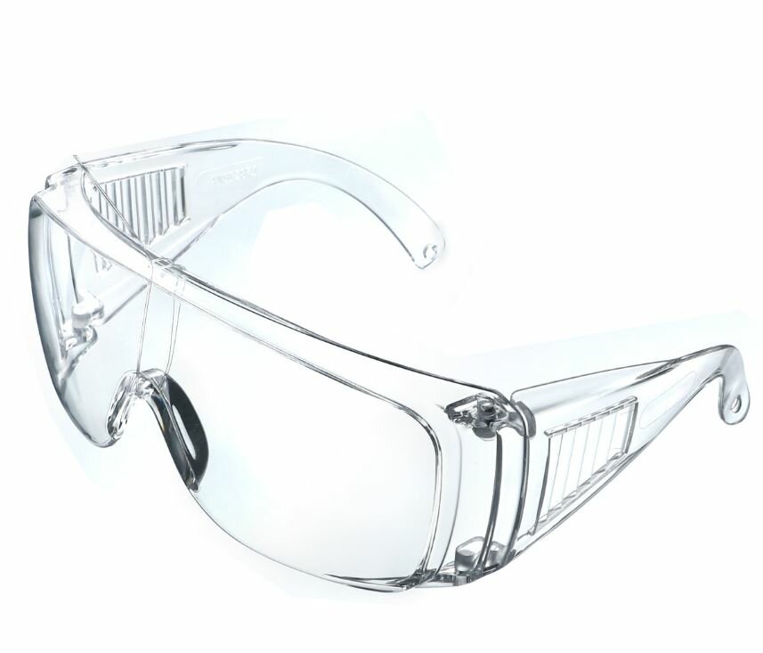 Очки защитные поликарбонат прозрачные (промо HR-200222)