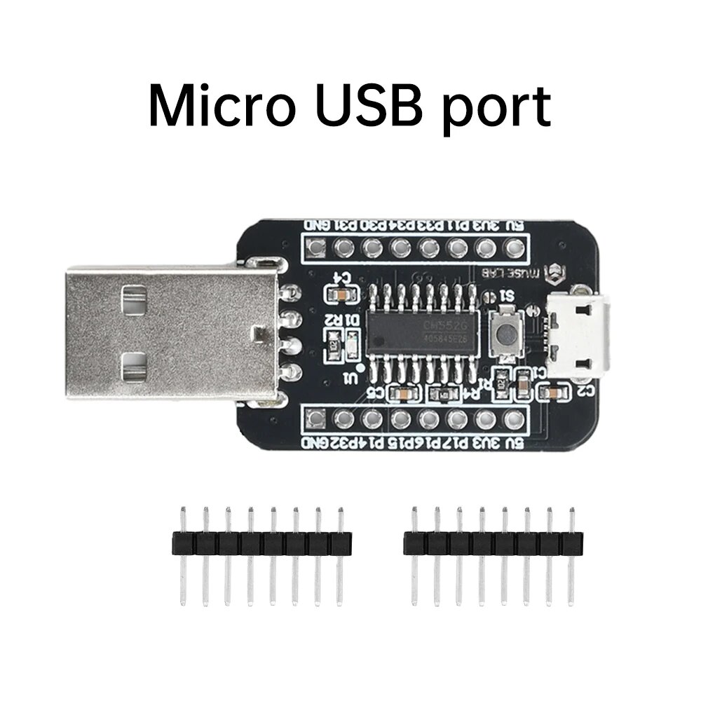 Плата разработки CH552 8051 WCH USB 51, основная плата микроконтроллера, Micro USB