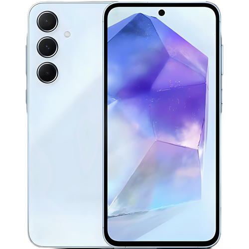 Смартфон Samsung Galaxy SM-A55 8128Гб Dual nano SIM Голубой 36834₽