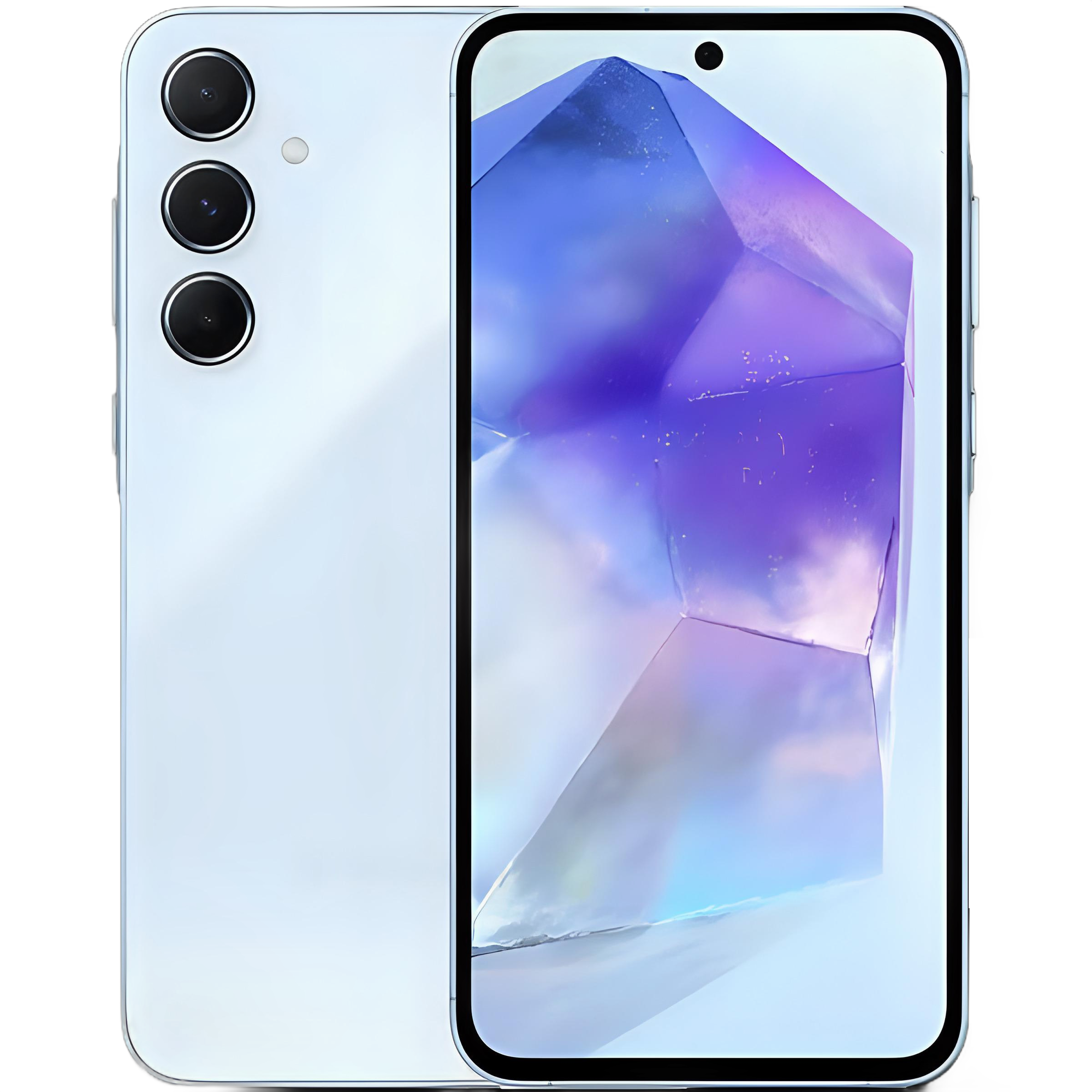 Смартфон Samsung Galaxy A55 5G 8/256Гб Dual nano SIM Голубой