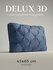 Подушка для сна "ESPERA DeLux 3D" captains blue 45х65см/под станд...