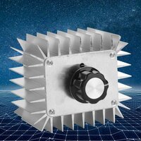 AC 220V 5000W тиристорный двигатель регулятор скорости регулируемый регулятор мощности для температуры