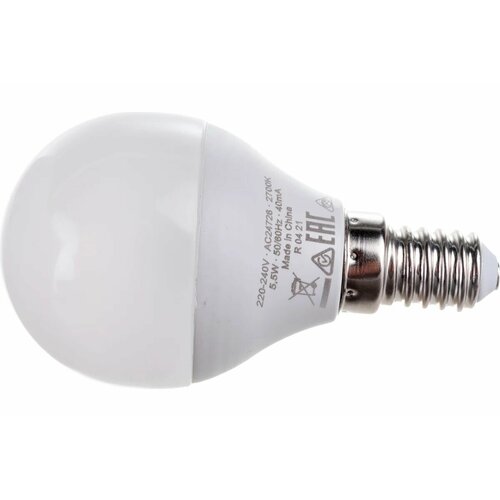 Osram LED STAR P Шар E14 5,5 Вт 470 лм 2700K Теплый белый свет с длительным сроком службы