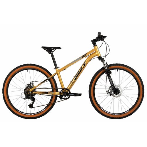 Подростковый велосипед Foxx Caiman JR 24 (2025), стальная рама, размер 12