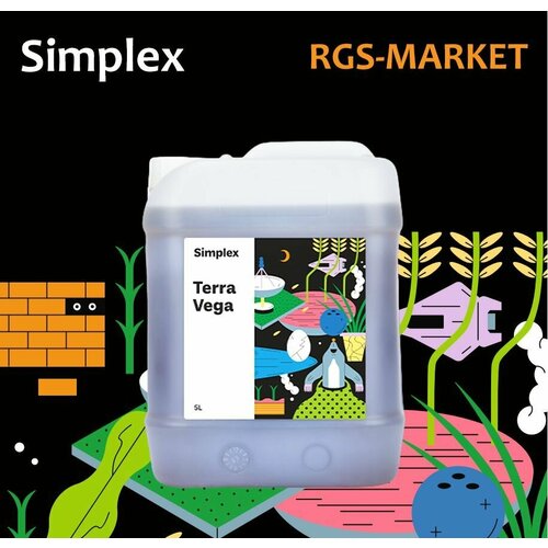 фото Удобрение simplex terra vega (для земли) 5 л. л