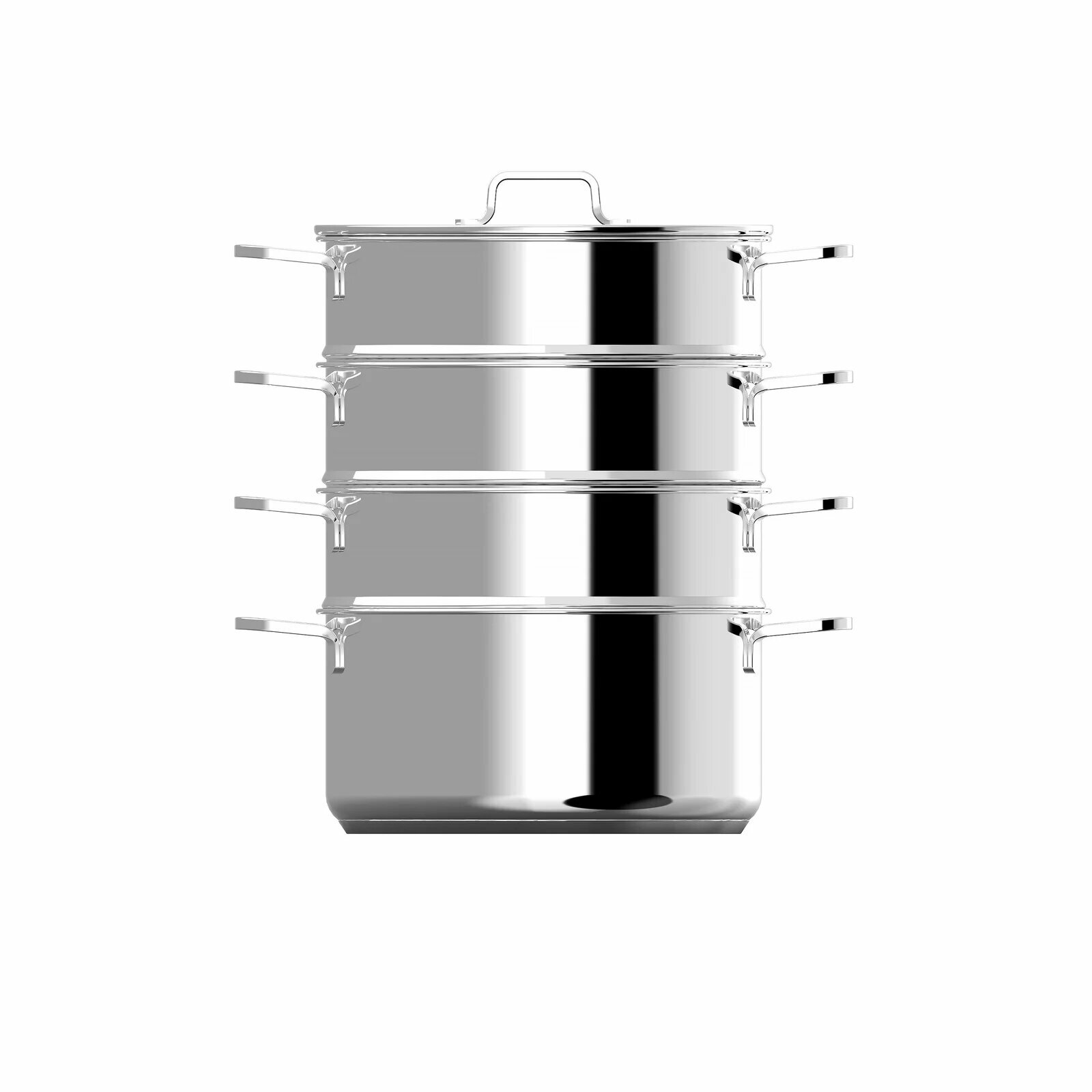 Пароварка BergHOFF DiNA Helix, 5 программ, металл, нержавеющая сталь — фото 1